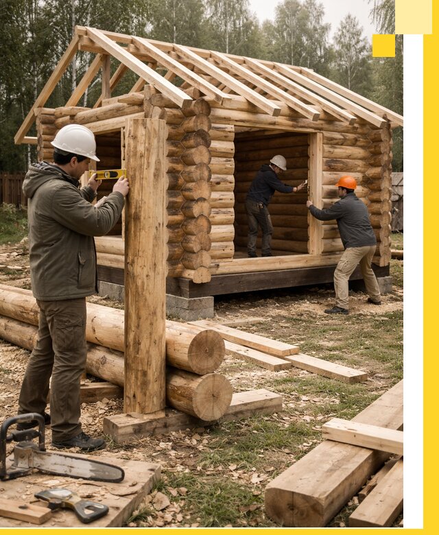 Строительство бань для дачи под ключ в Североуральске с доставкой и монтажом