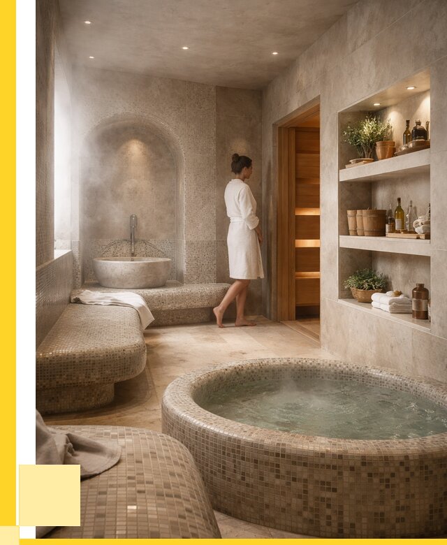 Строительство бани с хамамом в Североуральске от 772575 р. | ЭриданСву