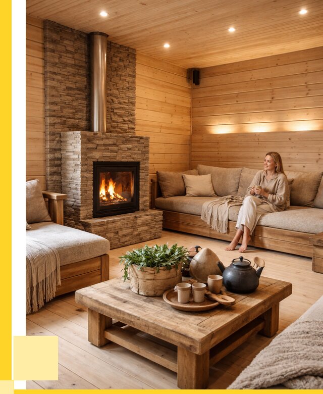 Проект бани с комнатой отдыха в Североуральске от 36054 р. | ЭриданСву