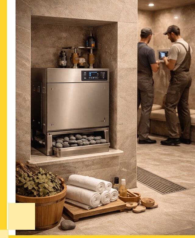 Парогенераторы для хамама в Североуральске от 77258 р. | ЭриданСву