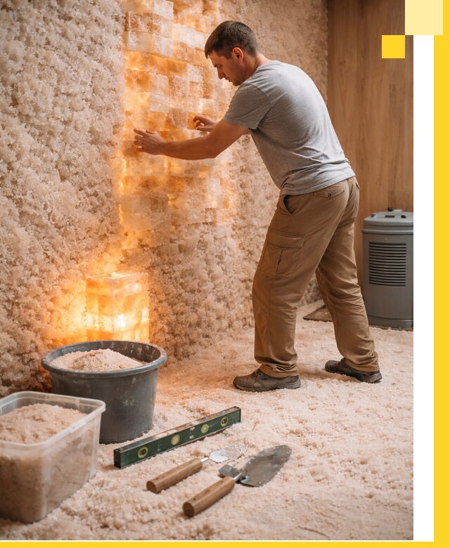 Проектирование и монтаж соляных комнат в Североуральске под ключ