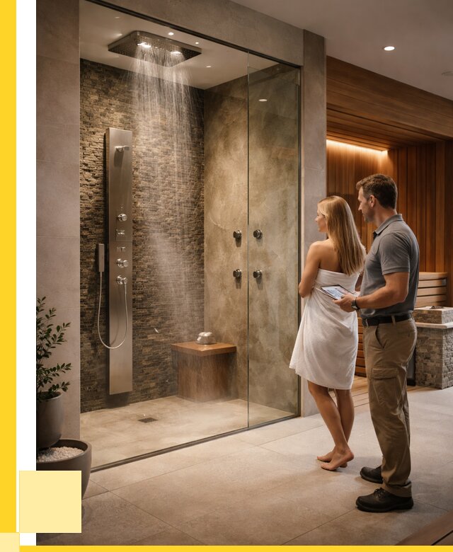 Купить душ впечатлений для дома в Североуральске от 87559 р. | ЭриданСву